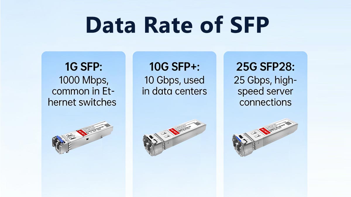 What Is the Data Rate of SFP?