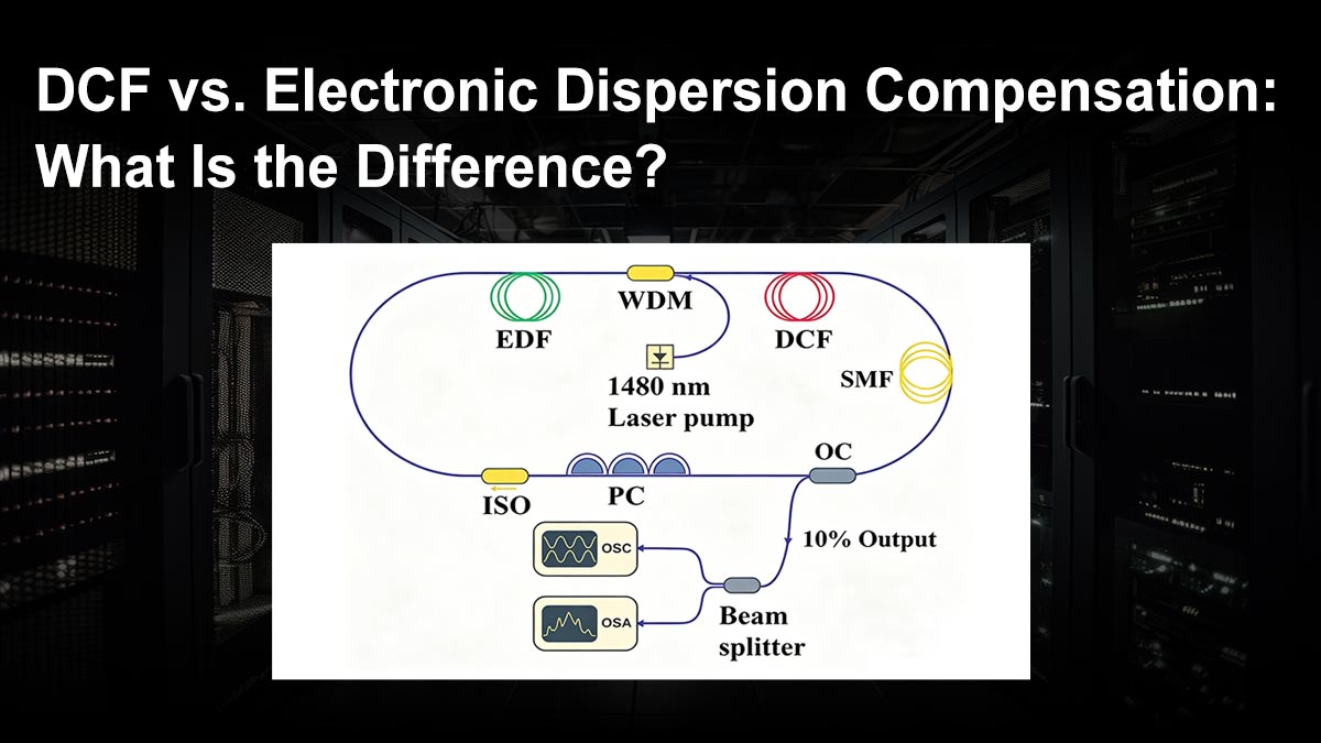 DCF vs. Electronic Dispersion Compensation: What Is the Difference?