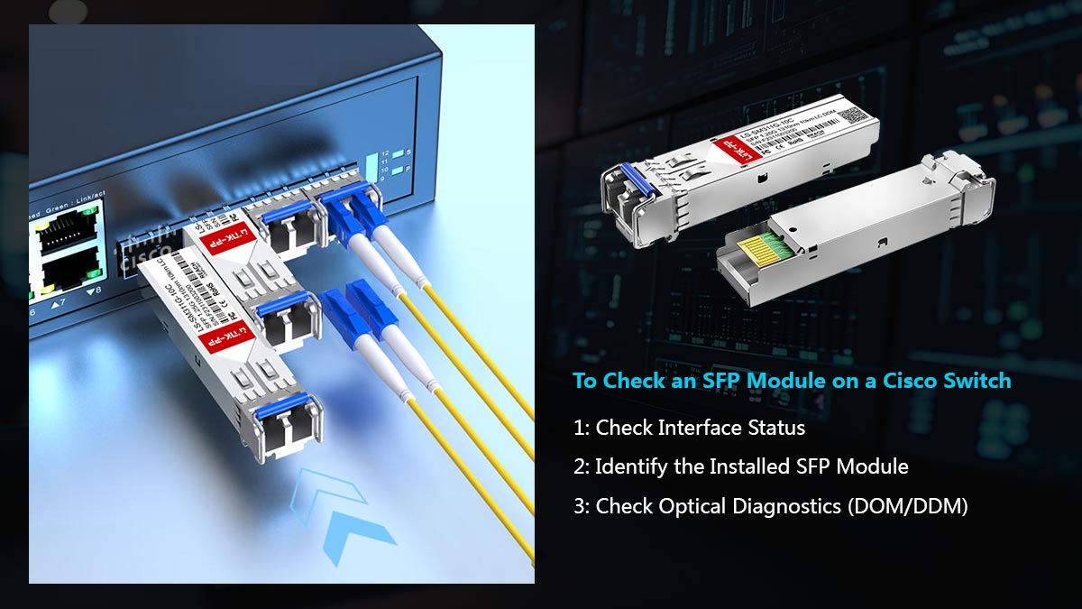 How to Check an SFP Module on a Cisco Switch