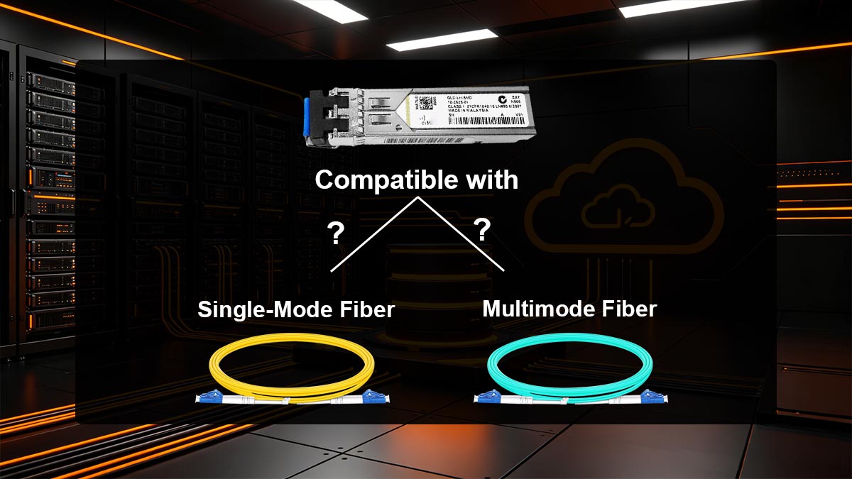 Is 1000BASE-LX/LH Compatible with Single-mode and Multimode fiber?