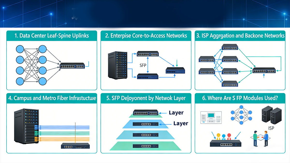SFP Deployment in Modern Network Architectures