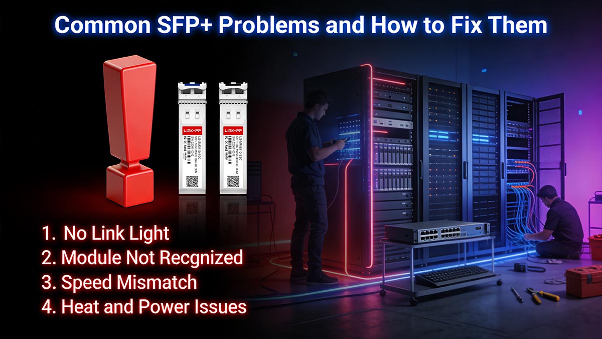 Common SFP+ Problems and How to Fix Them