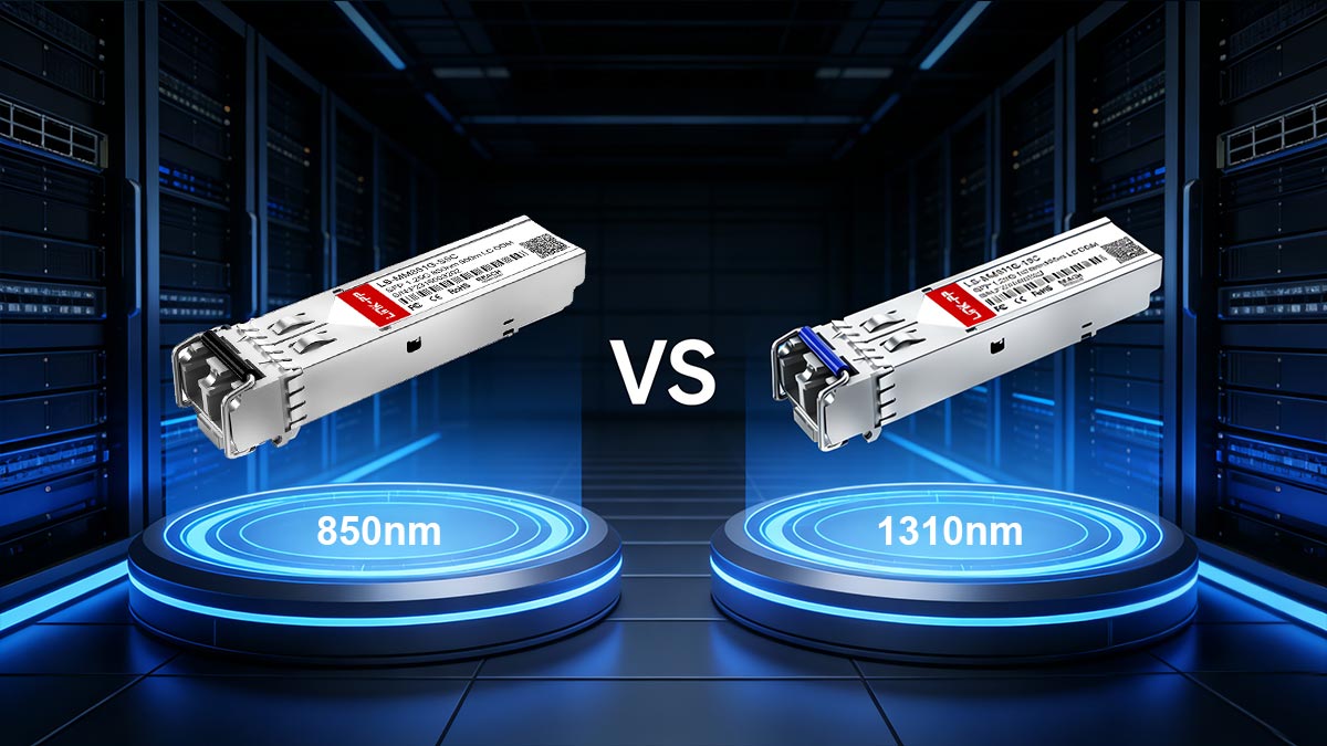850nm vs. 1310nm SFP: How Wavelength Impacts Distance