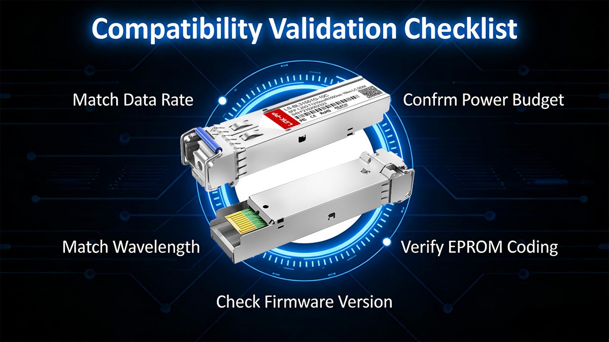 SFP Compatibility Validation Checklist