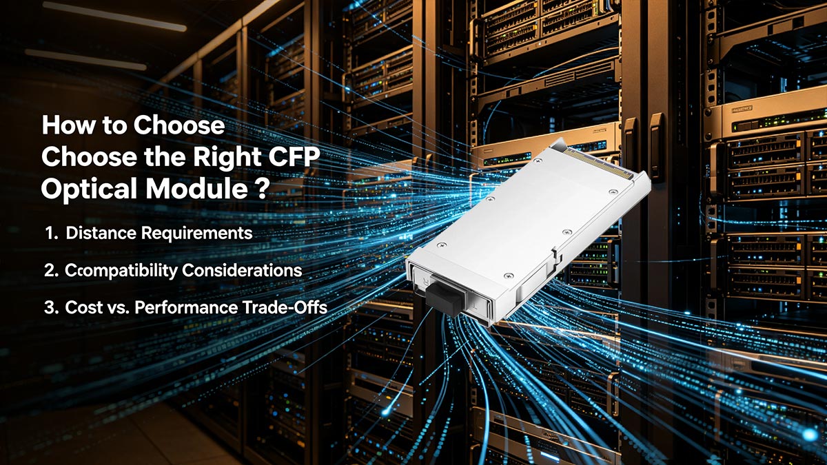 How to Choose the Right CFP Optical Module