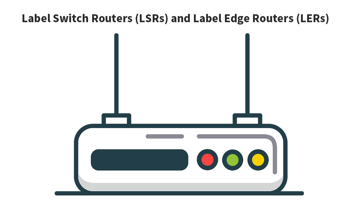 Label Switch Routers (LSRs) and Label Edge Routers (LERs)