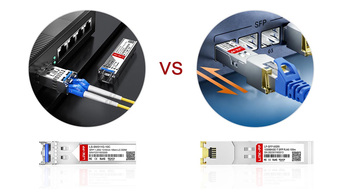 Performance Comparison: Copper vs. Fiber