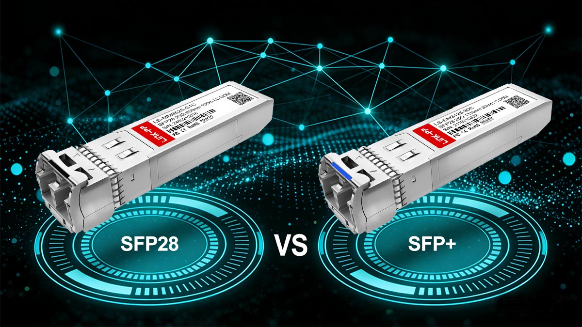 SFP28 vs. SFP+: Key Differences You Must Know