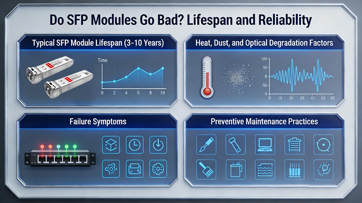 SFP Modules Lifespan and Reliability