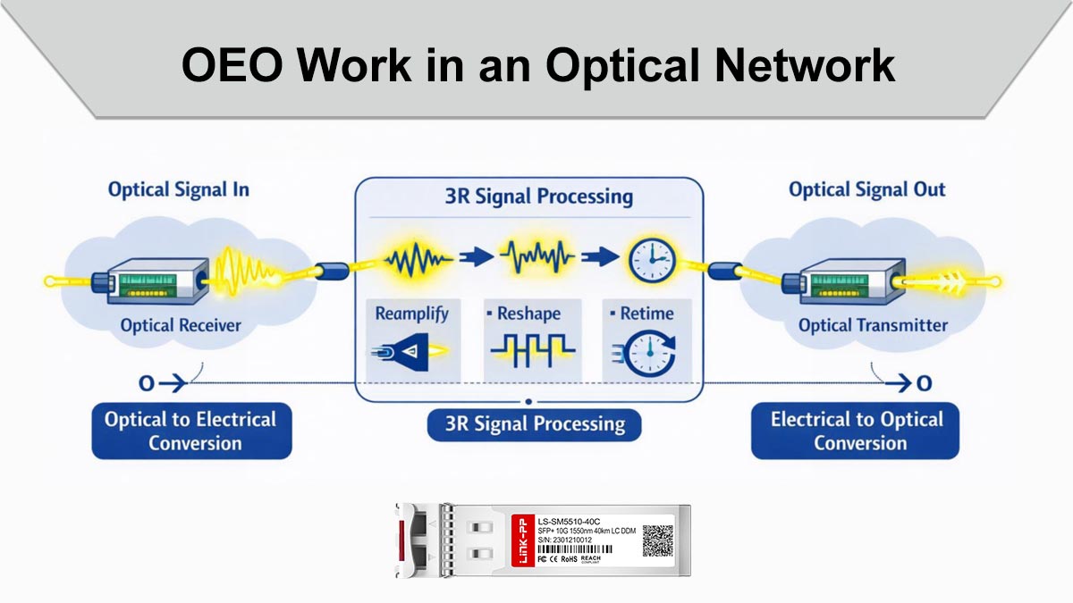 How Does OEO Work in an Optical Network?
