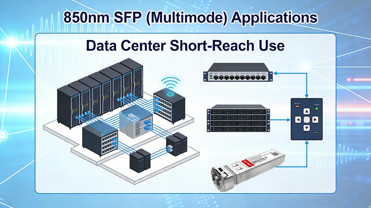 850nm SFP (Multimode) Applications