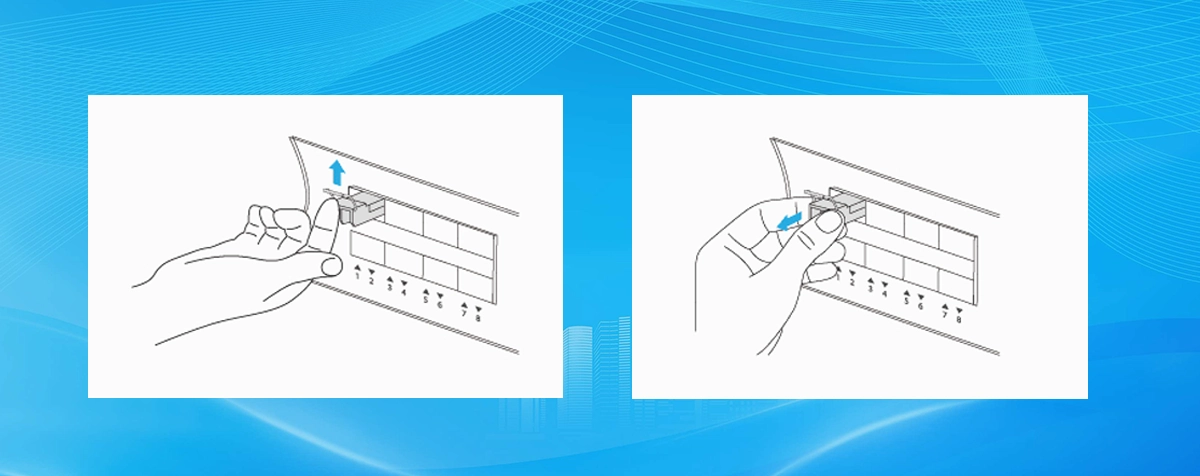 How to Install or Remove an SFP Module