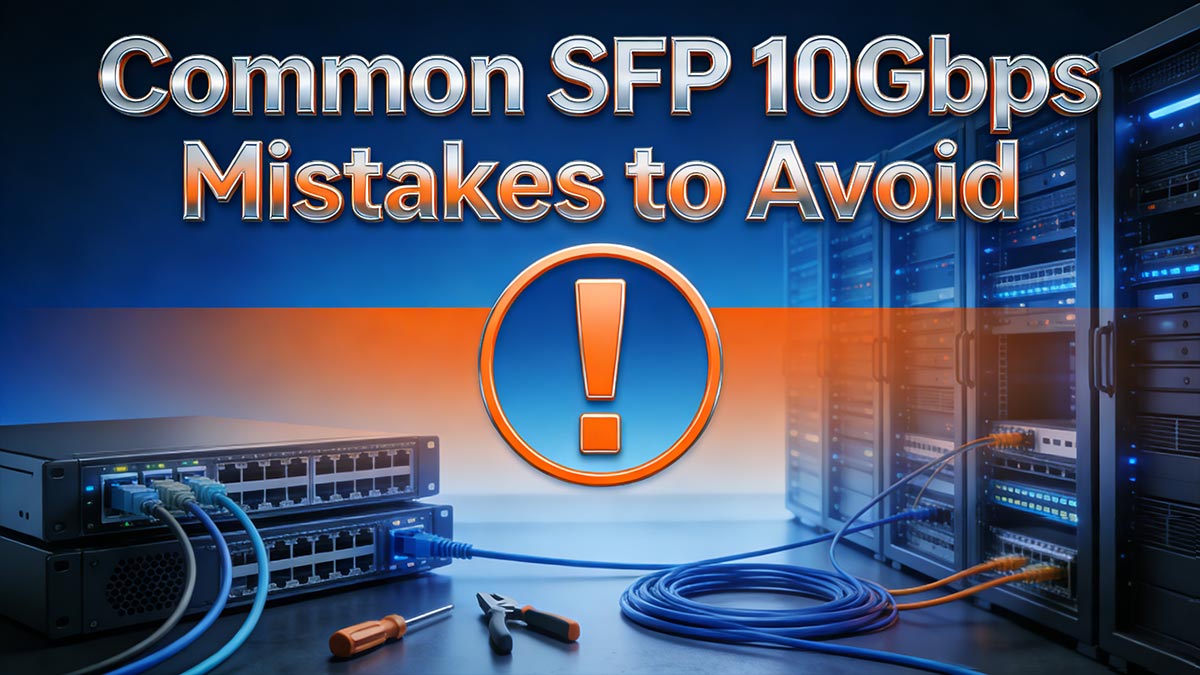 Common SFP 10Gbps Mistakes to Avoid