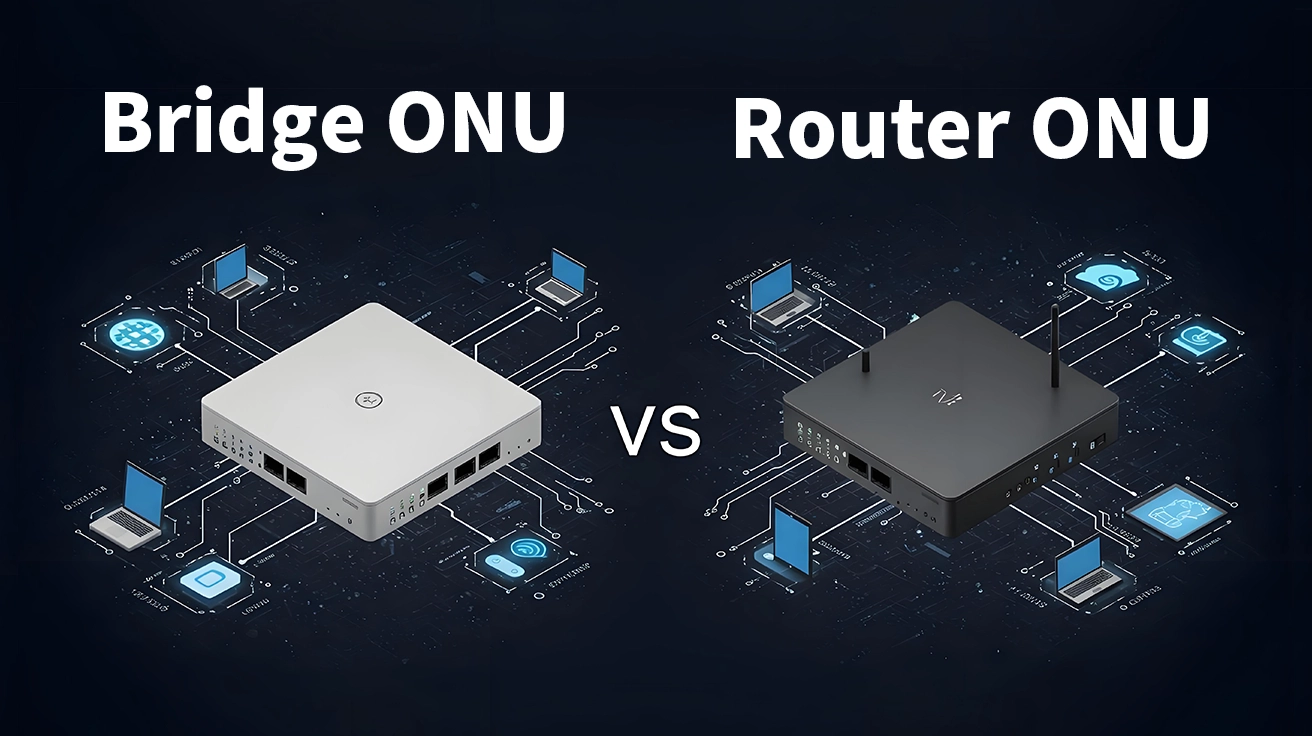Bridge ONU vs Router ONU