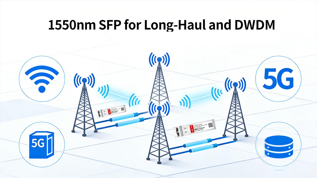 1550nm SFP for Long-Haul and DWDM