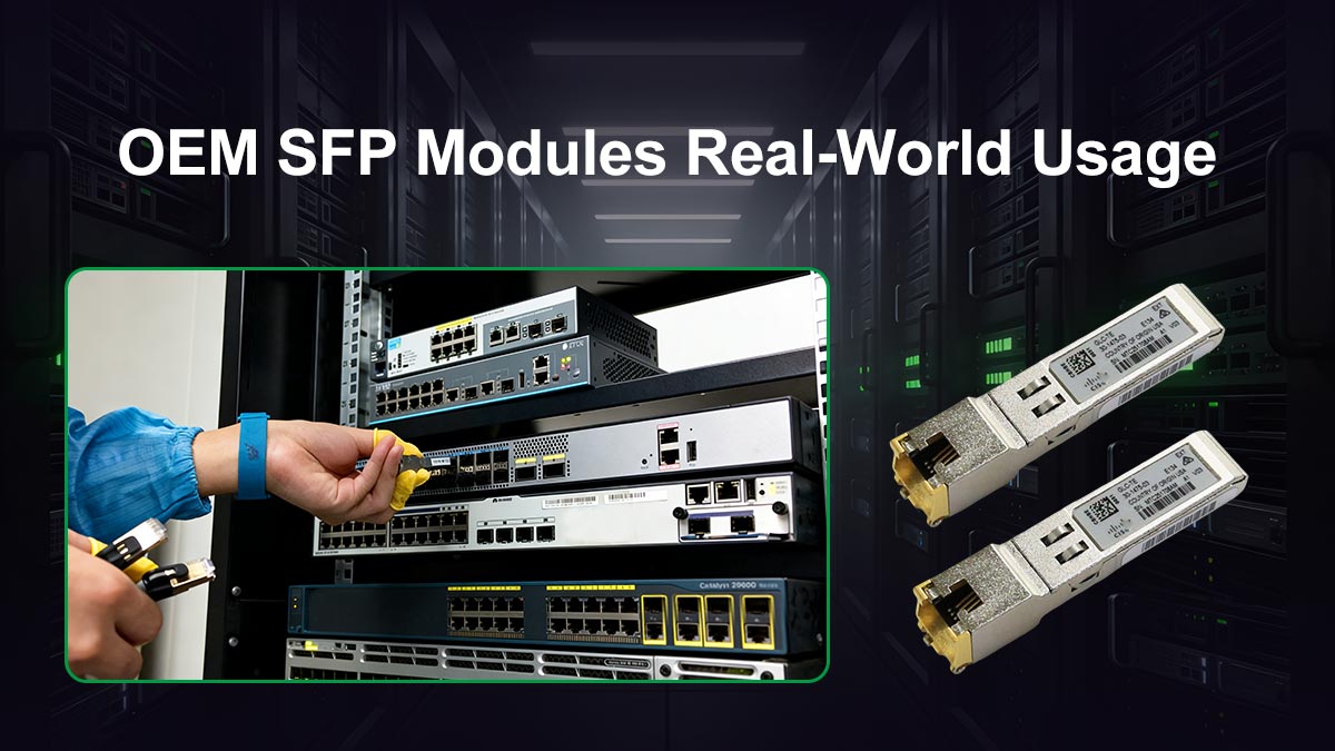OEM SFP Modules Real-World Usage: What Network Engineers Actually Use
