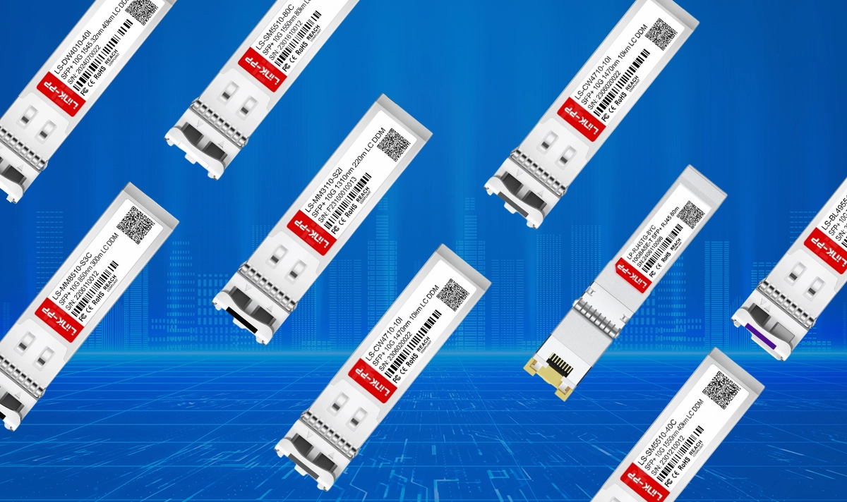 SFP+ optical transceivers
