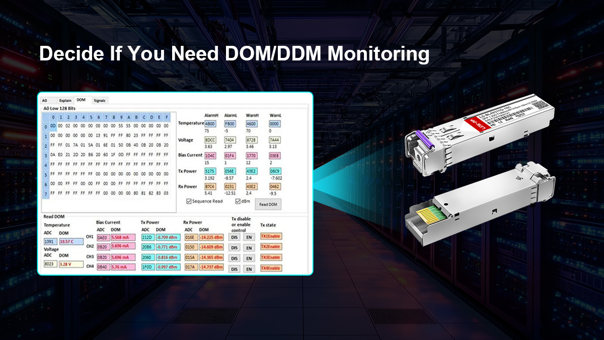 Step 7 — Decide If You Need DOM/DDM Monitoring

