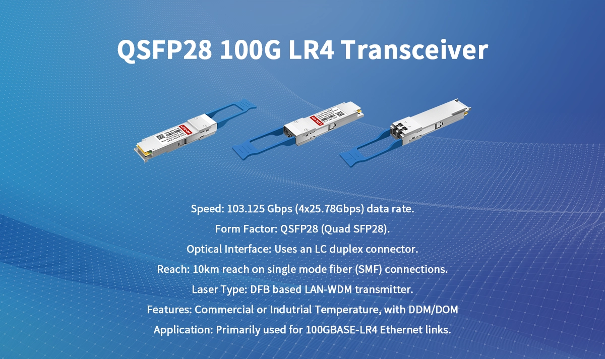 QSFP28 100G LR4C Transceiver