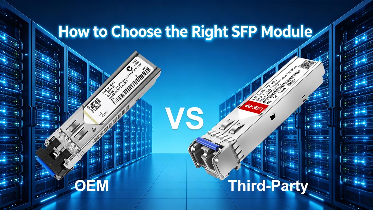 How to Choose the Right SFP Module (OEM vs. Alternative)