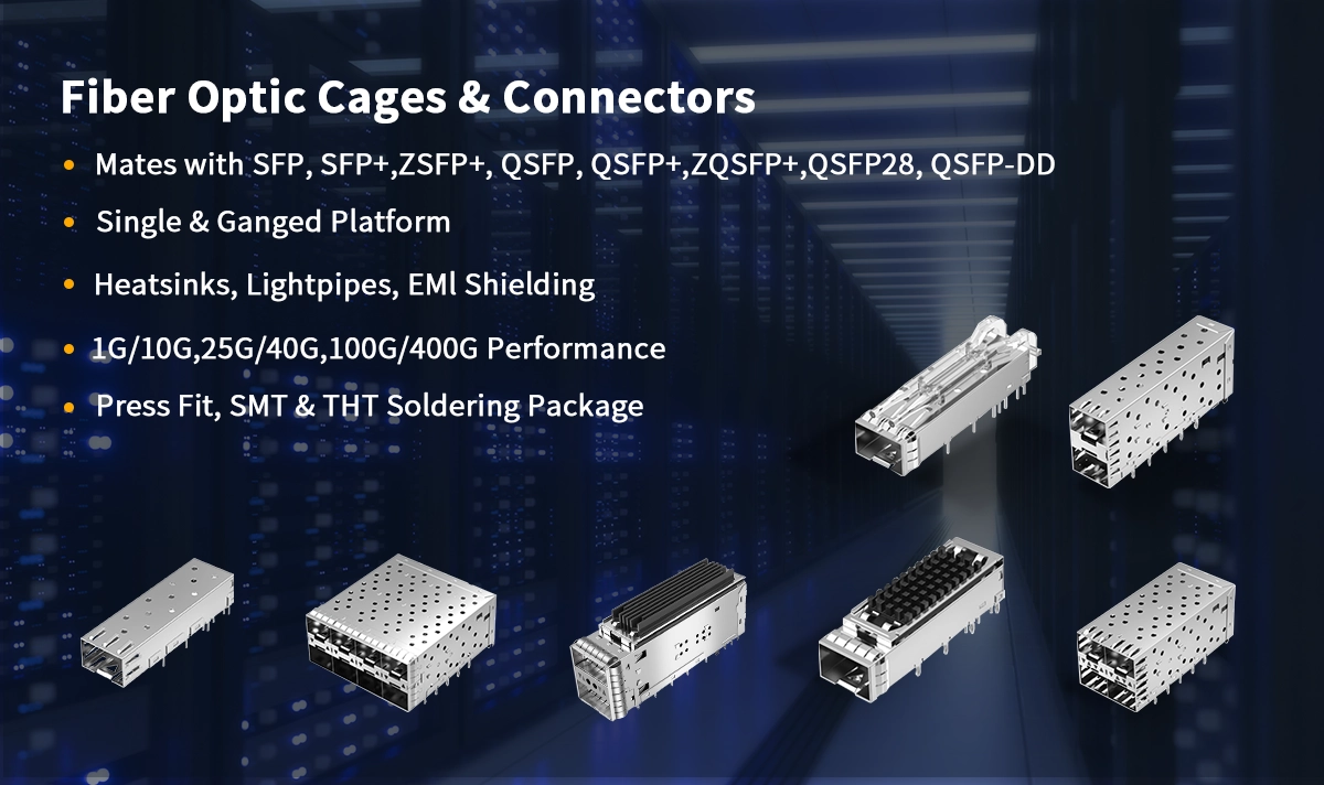 Fiber Optic Cage