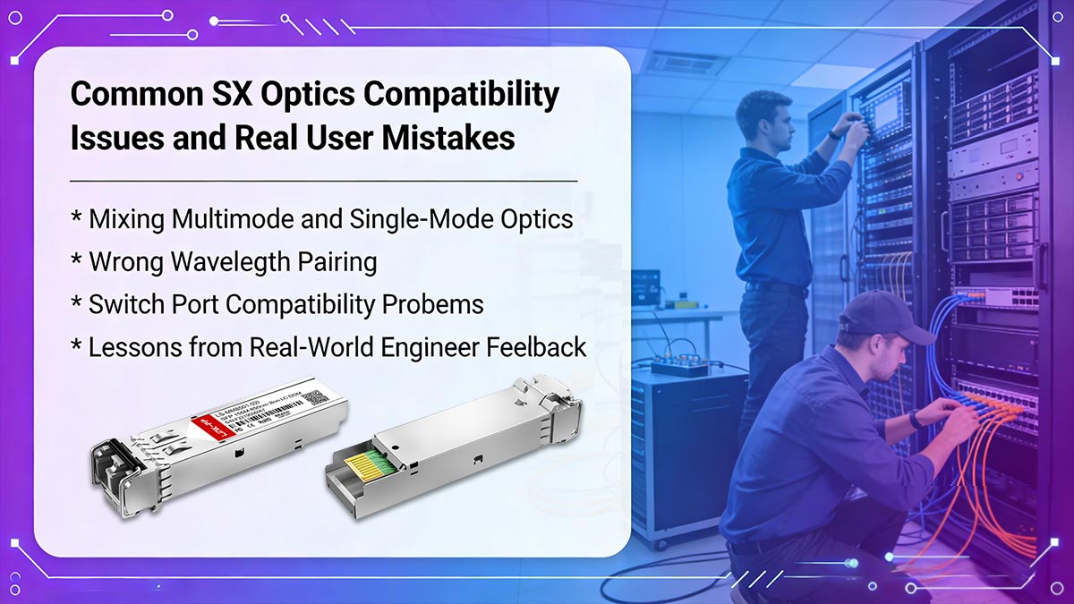 Common SX Optics Compatibility Issues and Real User Mistakes