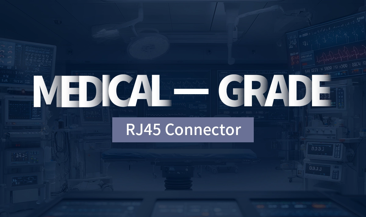 Medical-grade RJ45 Magjack