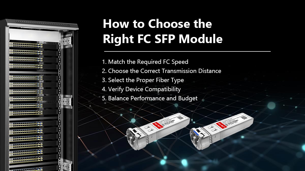 How to Choose the Right FC SFP Module
