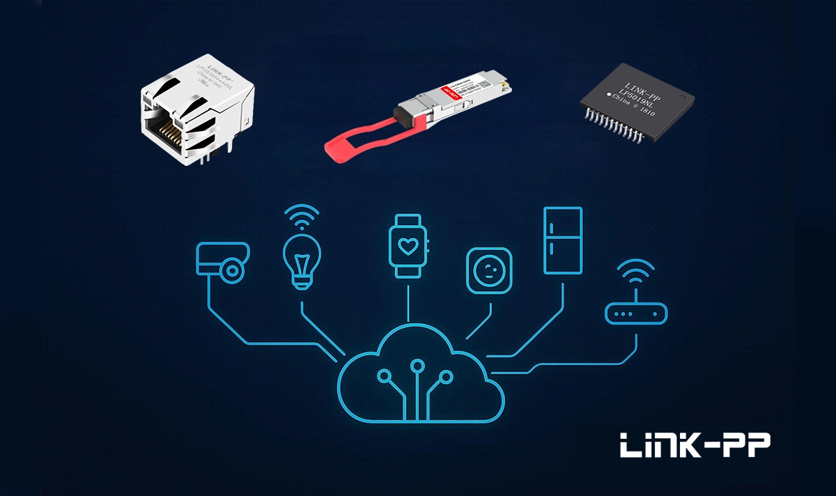 Integrated RJ45 Connectors, LAN Transformers, and Optical Transceivers in IoT