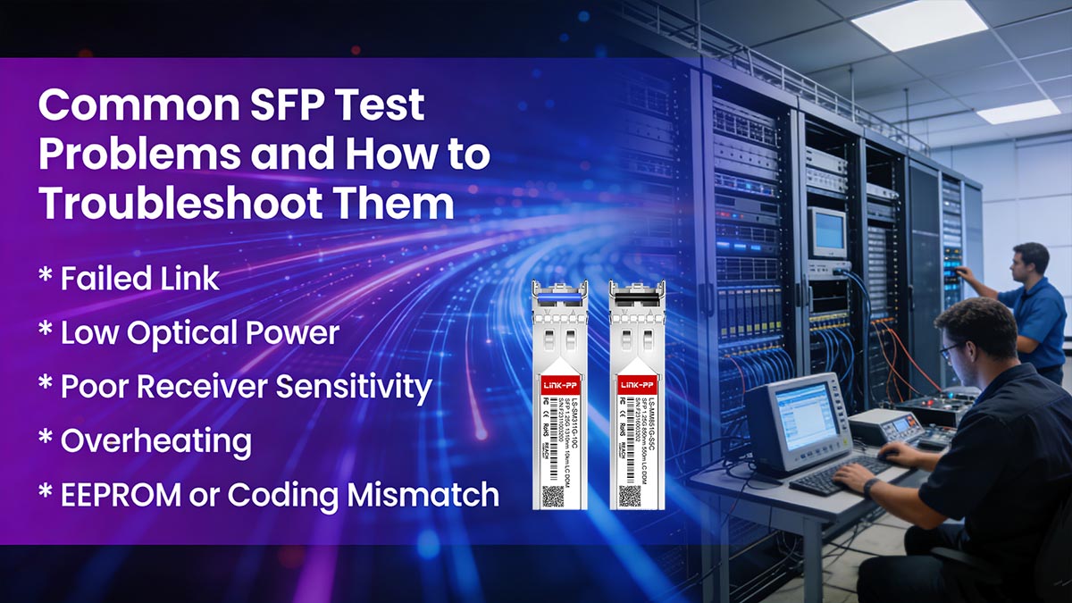 Common SFP Test Problems and How to Troubleshoot Them