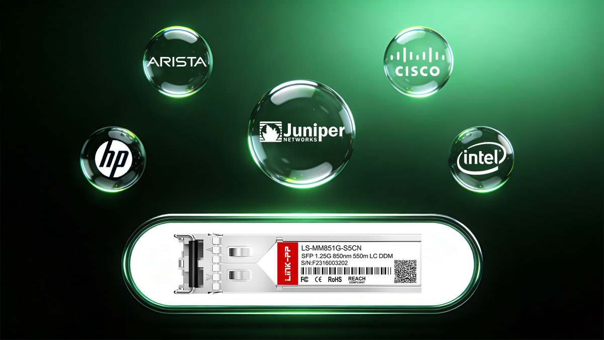 SR-SFP Compatibility with Major Switch Vendors:Cisco, Arista, Juniper, HPE ect.