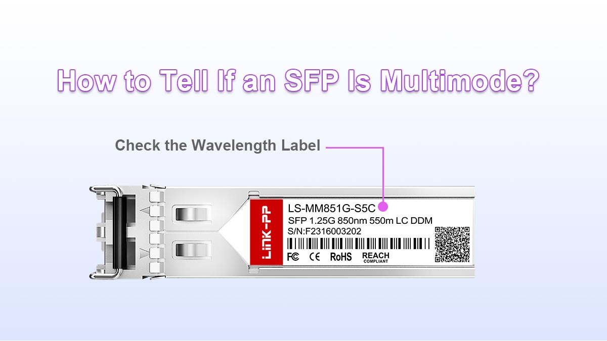 How to Tell If an SFP Is Multimode