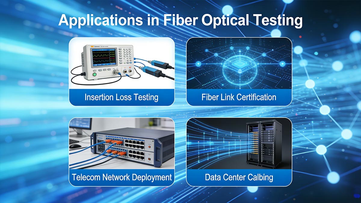Applications in Fiber Optic Testing