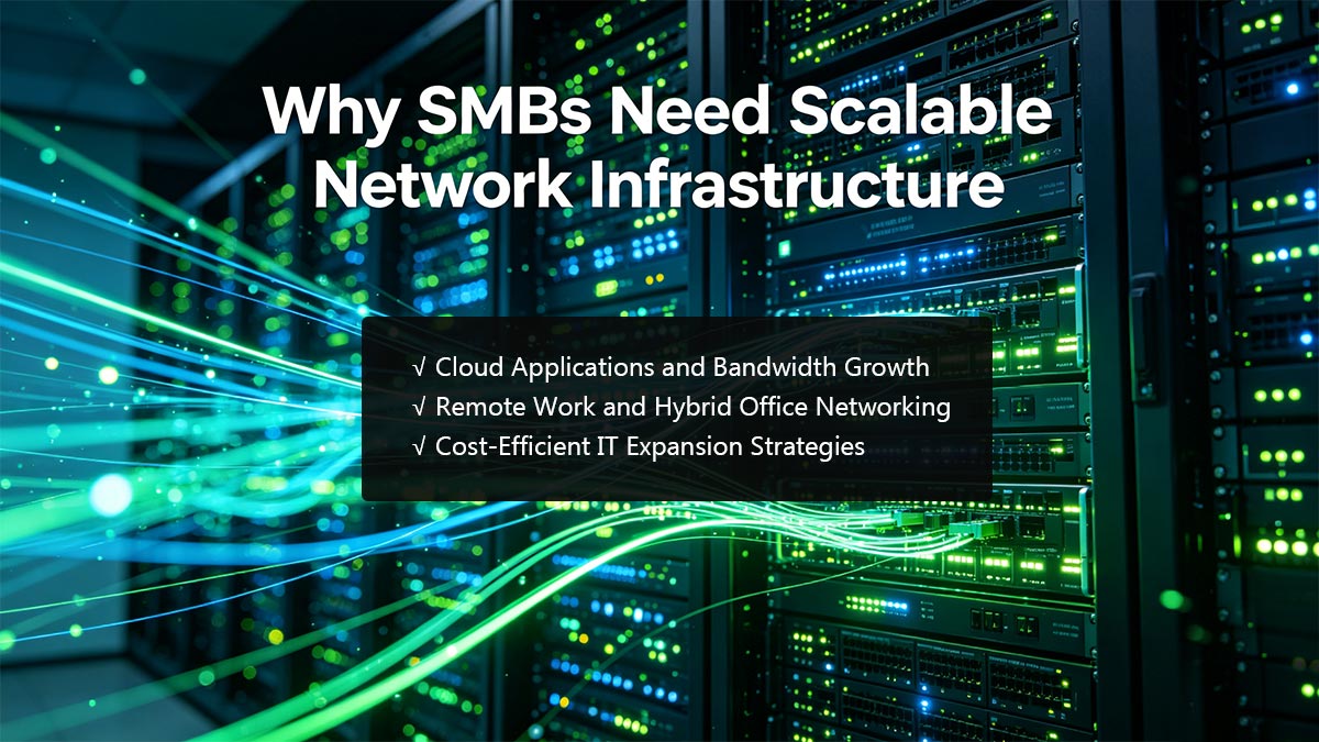 Why SMBs Need Scalable Network Infrastructure
