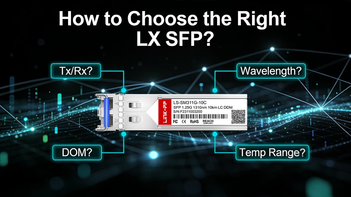 How to Choose the Right LX SFP (Checklist)