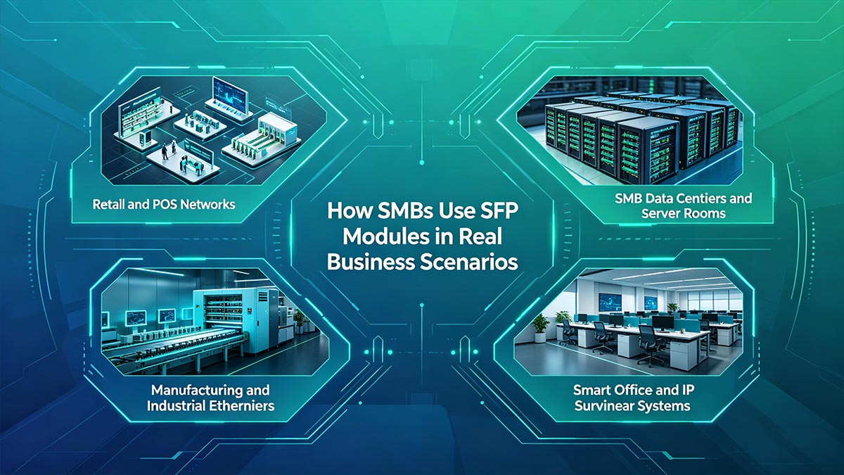 How SMBs Use SFP Modules in Real Business Scenarios