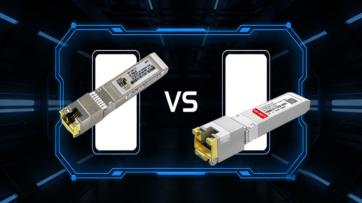 Cisco SFP-10G-T-X vs. Compatible Modules Comparison Factors