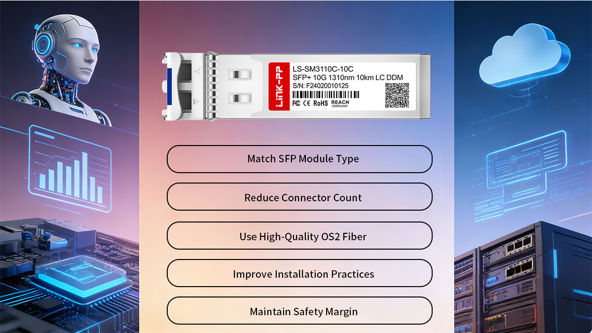 How to Optimize Optical Link Budget for SFP Networks