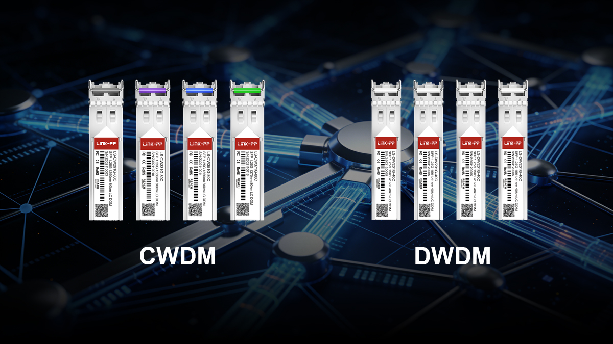 CWDM and DWDM SFP Modules for Telecom Backbones