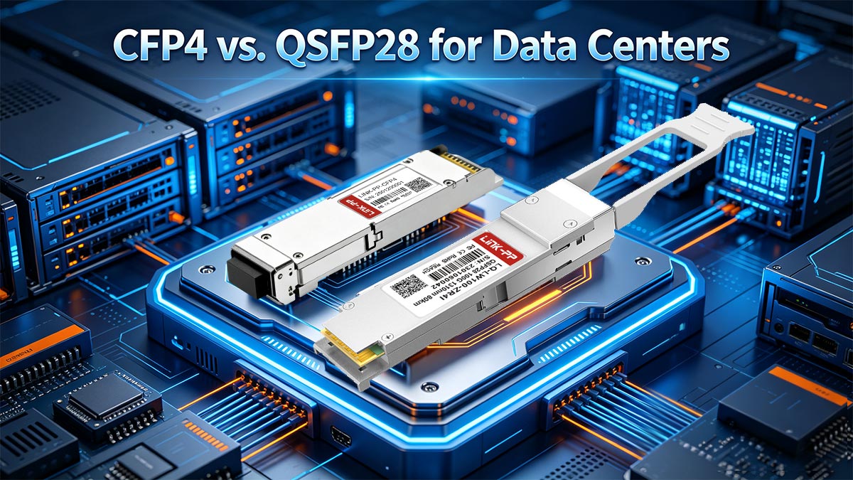 CFP4 vs. QSFP28 for Data Centers