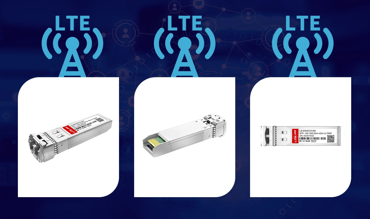 Industrial SFP+ DWDM Transceivers LS-DW4010-40I for LTE Systems