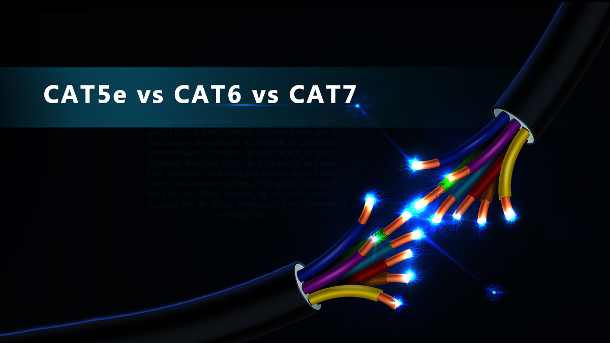 CAT5e vs CAT6 vs CAT7: Which Ethernet Cable Should You Choose?