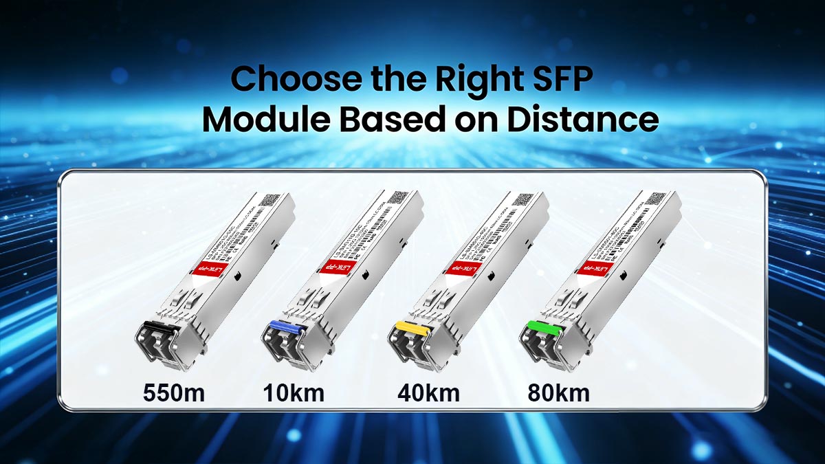 How to Choose the Right SFP Module Based on Distance