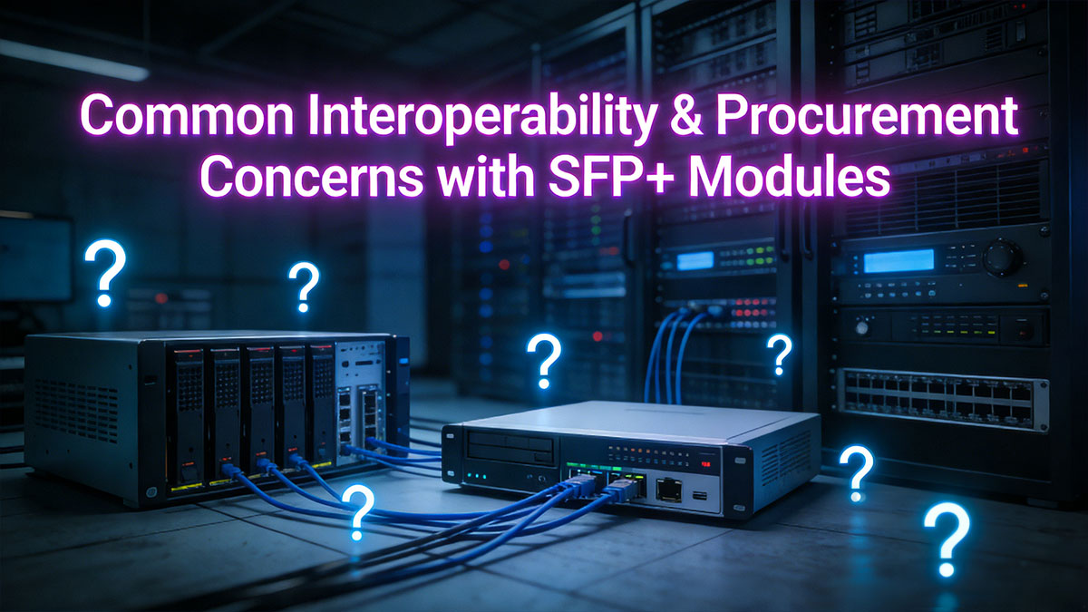 SFP+ Modules Interoperability & Procurement Concerns