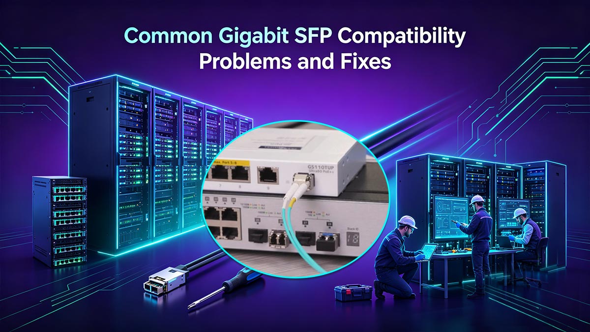 Common Gigabit SFP Compatibility Problems and Fixes