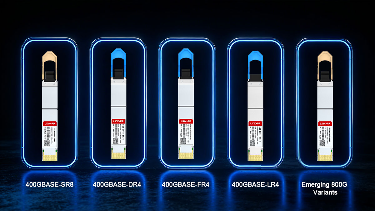 400G QSFP-DD Module Types