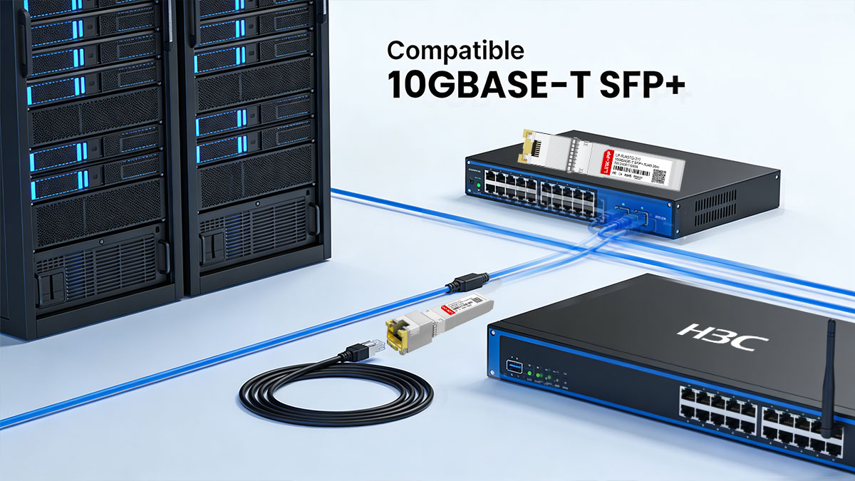 Compatible 10GBASE-T SFP+ Introduction
