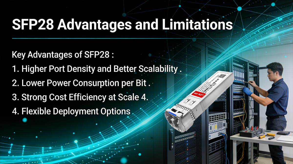 SFP28 Advantages