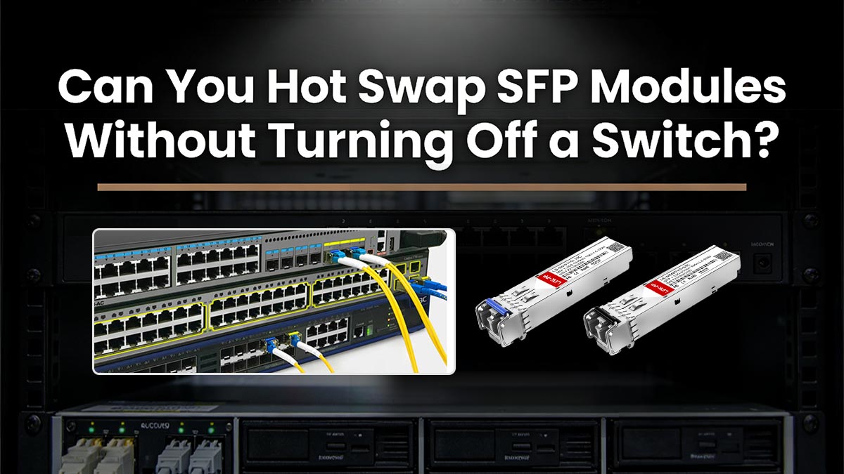 Can You Hot Swap SFP Modules Without Turning Off a Switch?-YES