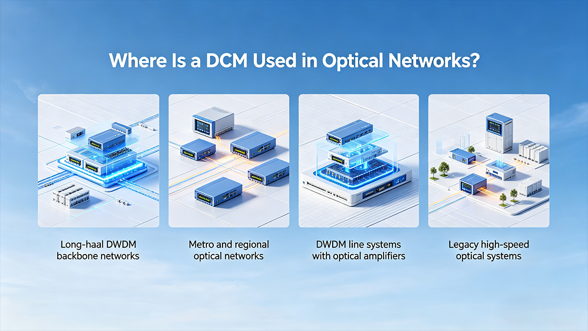 Where Is a DCM Used in Optical Networks?